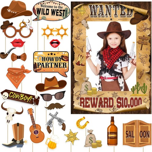 West wanted photo booth props - west,